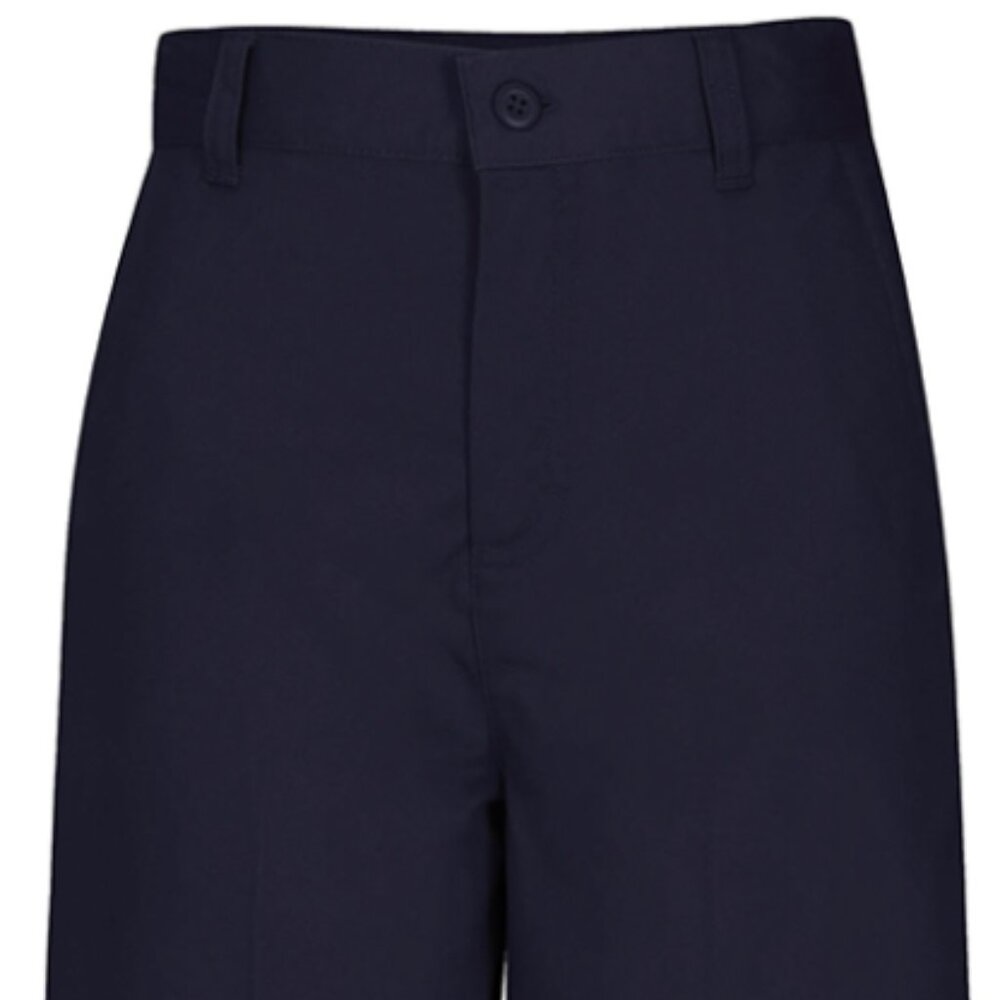 Classroom Uniforms Girls Plus Flat Front Bermuda Short 52943 Black